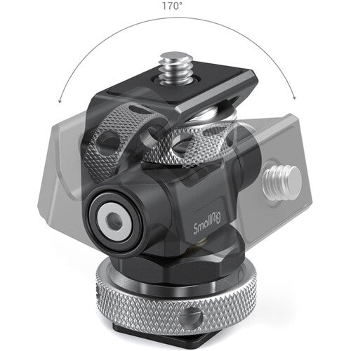 SmallRig 2905B Adjustable Monitor Mount with Swivel and Tilt Cold Shoe Mount