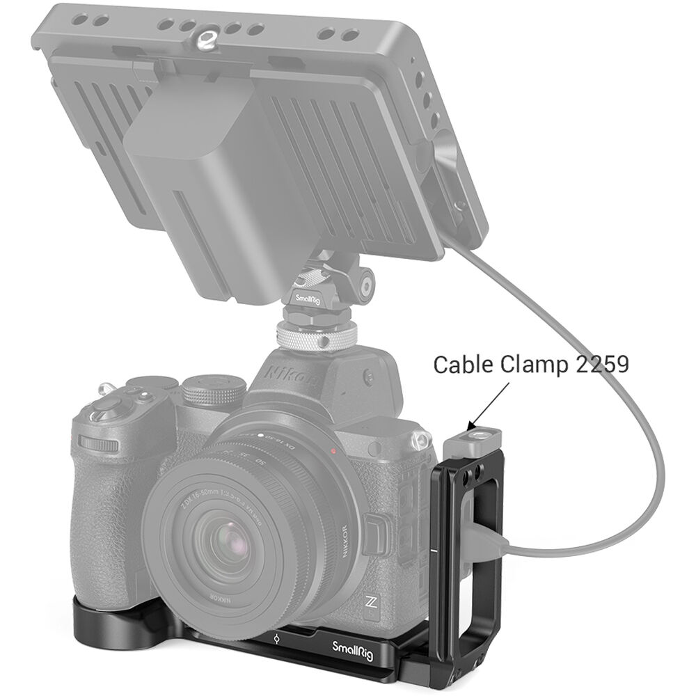 SmallRig L Bracket for Nikon Z 5/Z 6/Z 7 Mirrorless Camera Horizontal Vertical Shooting - 2947