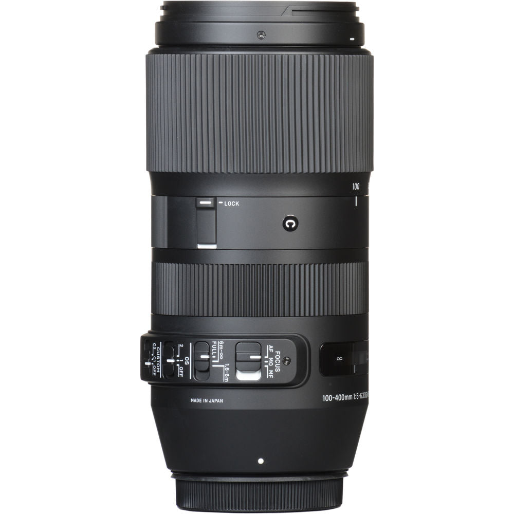 Sigma 100-400mm f/5-6.3 Contemporary DG OS HSM Telephoto Lens for Canon EF-mount Camera