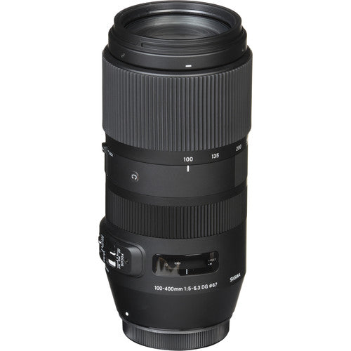 Sigma 100-400mm f/5-6.3 Contemporary DG OS HSM Telephoto Lens for Canon EF-mount Camera