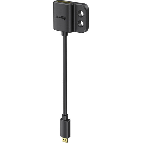 SmallRig 3021 Ultra Slim 4K High Quality HDMI Adapter Cable HDMI Type-A (Female) MICRO HDMI Type-D (Male)