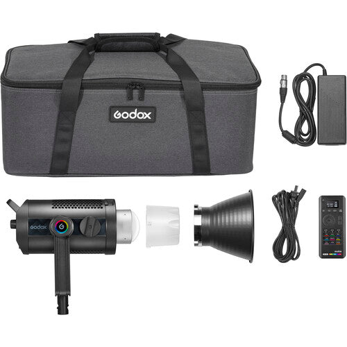 Godox SZ150R 150W Bi-Color Zoomable RGB Video Light 2800K-6500K for Photography, Lightnings