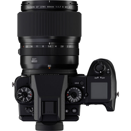 Fujifilm Fujinon GF 80mm f/1.7 WR Lens for Fujifilm G-mount GFX Mirrorless Medium Format Cameras