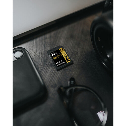 Lexar Professional SDHC Class 10 32GB Memory Card with 2000x Speed Rating LSD2000032G-BNNNG