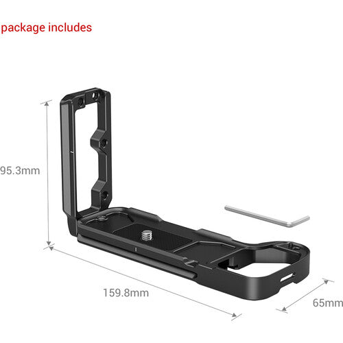 SmallRig 3232 Multi Threaded L Bracket with Arca Swiss Tripod Fitting for Fujifilm GFX 100S Mirrorles Camera