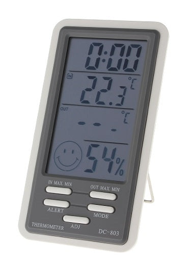 EAGLE PEAK Digital Hygrometer Thermometer Humidity Gauge with Backligh