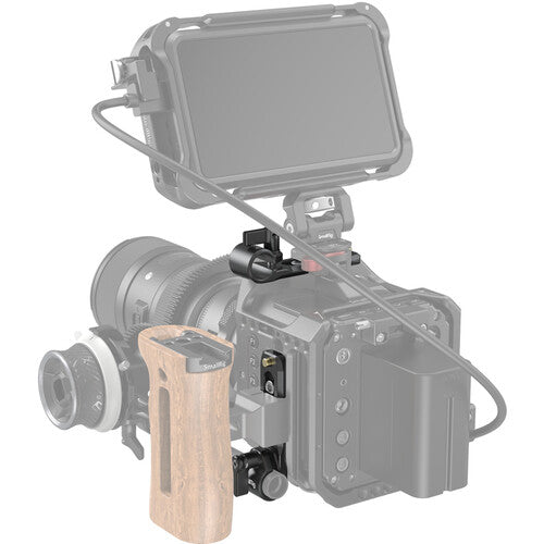 SmallRig 15mm Single Aluminum Rod Clamp with Integrated NATO Rail | Model - 3011