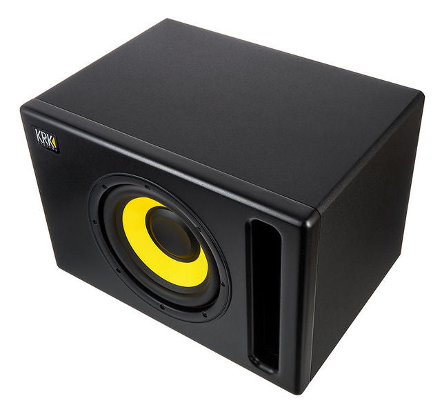 KRK S8.4 8-inch 109 Watts Powered Studio Subwoofer with up to 133Hz Frequency and Four Position Selectable Crossover Feature