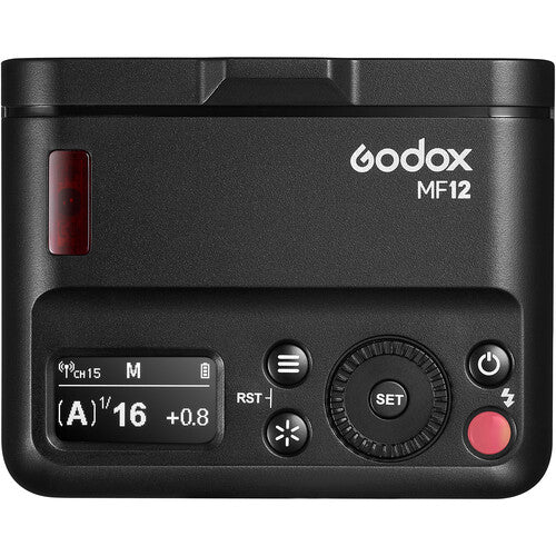 Godox MF12 Macro Wireless Built-In Rechargeable Lithium Battery Flash for Macro Photography