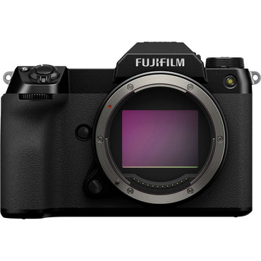 FUJIFILM GFX 50S II Medium Format Mirrorless Camera with 35-70mm f/4.5-5.6 WR Lens Kit, 51.4MP CMOS Sensor, Full HD 1080p Video, 30fps Electronic Shutter, Film Simulation Modes, Tilting Touchscreen LCD