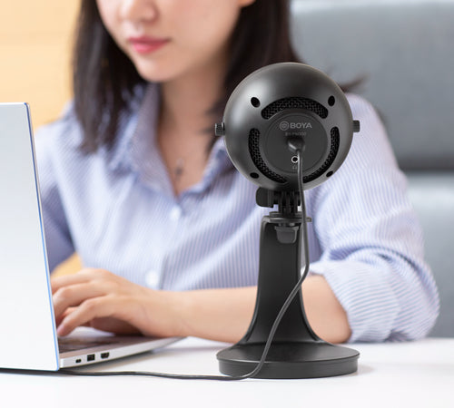 Boya BY-PM300 Desktop USB Microphone for Smartphones, Windows and Mac