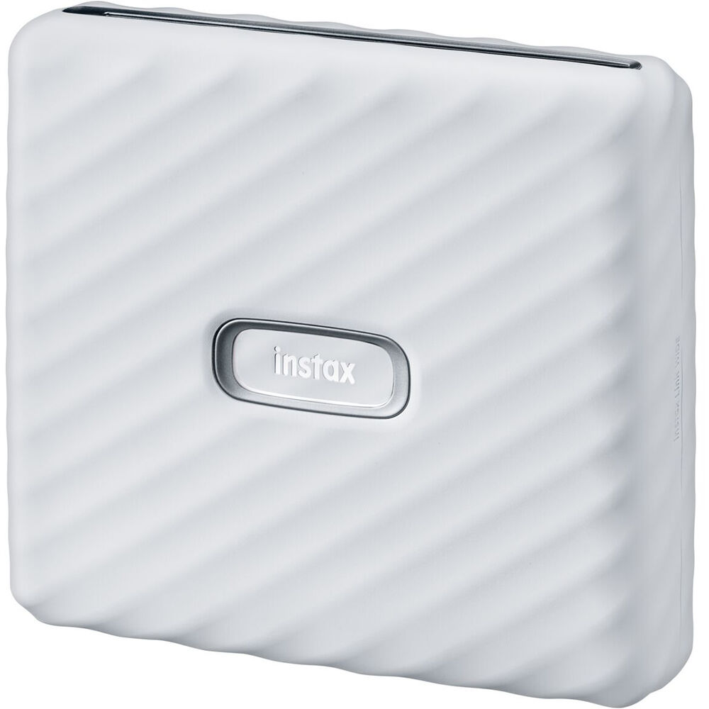 Fujifilm Instax Link Wide Smartphone Printer with Bluetooth 4.2 Connectivity (Mocha Gray, Ash White)
