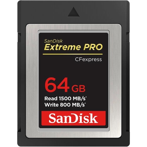 SanDisk Extreme PRO 512GB 256GB 128GB 64GB CFExpress Type B XQD Memory Card with Max 1700MB/s Read / 1400MB/s Write Speeds, RAW 4K Video Capture and RescuePRO Deluxe Support