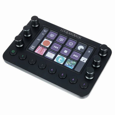 Loupedeck Live USB Type-C Live Streaming and Editing Console with Touchscreen LCD for Content Creators, Streamers, Photo and Video Editors