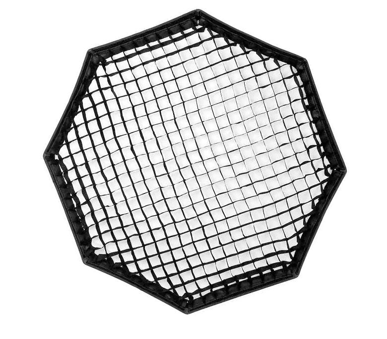 Triopo K55 55cm Portable Octagon Softbox Bowens Mount with Outdoor Soft Box and Honeycomb Grid for Photography, Outdoor Shooting