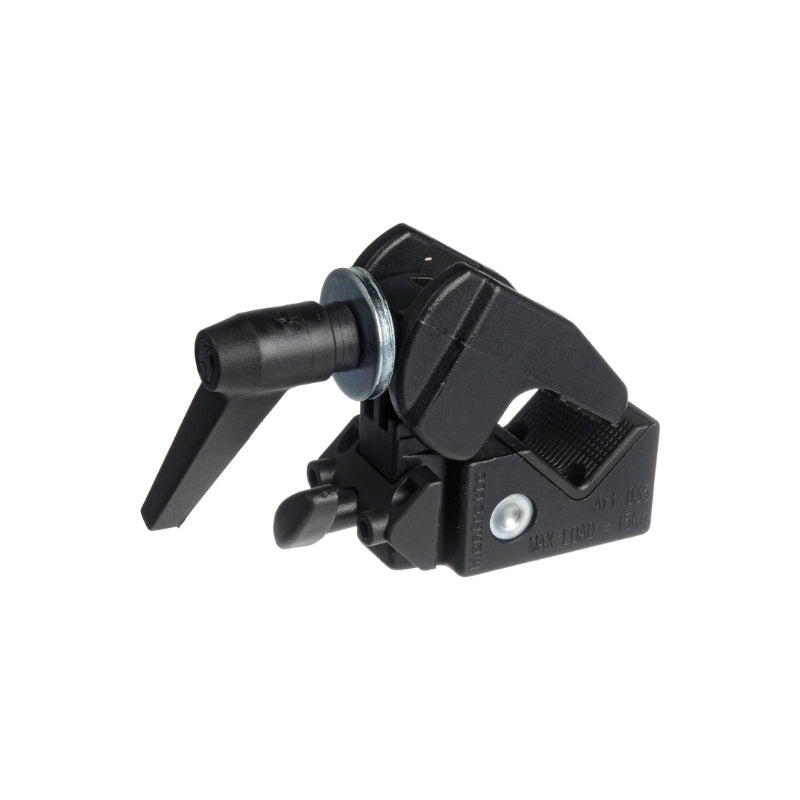 Manfrotto 035 Universal Super Clamp Mount with 15kg Weight Capacity, Ratchet Handle and Lightweight Cast Alloy Material for Cameras, Lights and Studio Equipment | 2915