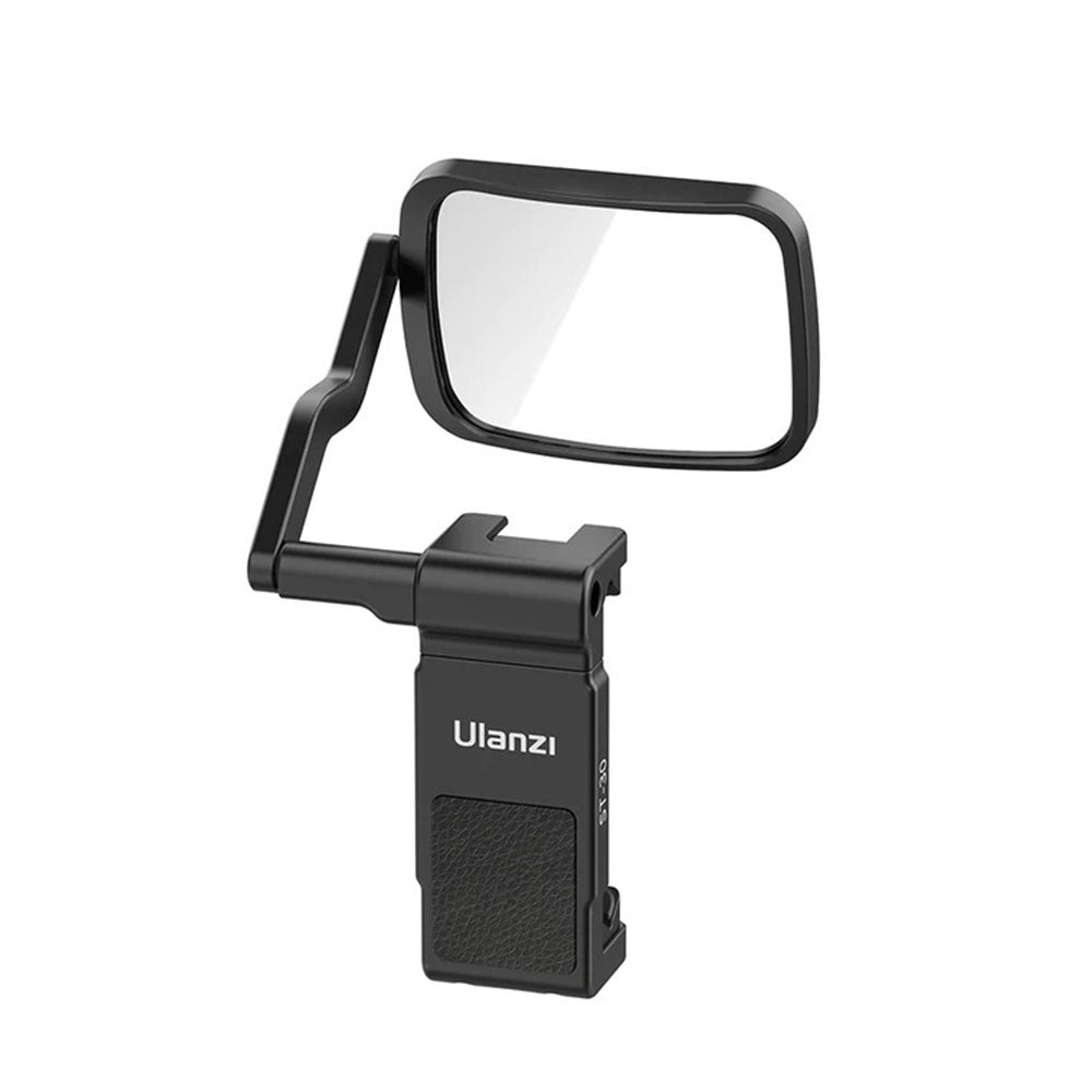 UlanzI ST-30 Phone Clip and Flip Mirror Kit with 360 Degree Rotation and Cold Shoe Mount for Photography | 3003