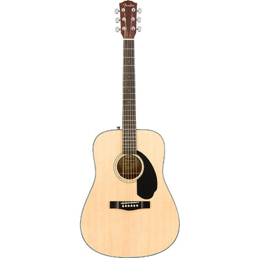 Fender CD-60S Dreadnought Acoustic Guitar Pack with Picks, Gig Bag, Strap and Extra Strings for Musicians, Beginner Players (Natural)