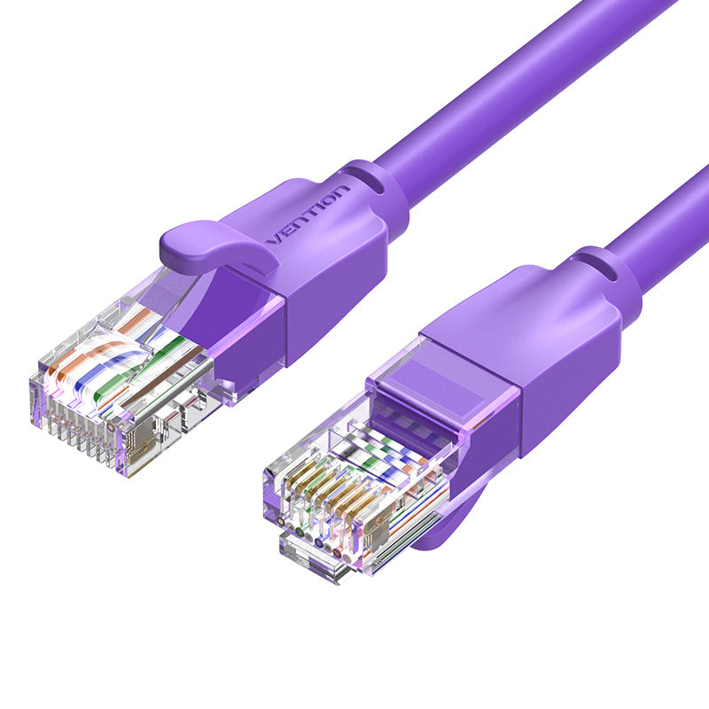 Vention CAT6 Ethernet Round Cable UTP Patch 1000Mbps 250Mhz LAN Network Wire Cord for Internet Router PC Modem