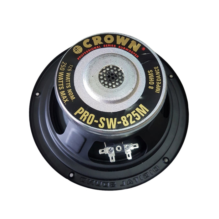 Inch Ohm Speaker 250 Watts Personal Amplifier Crown 250W 8