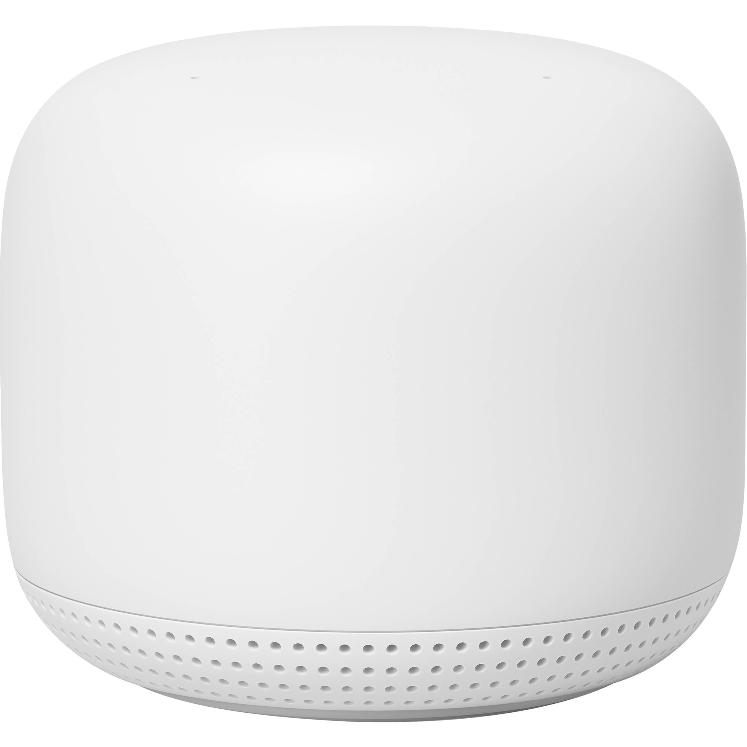 Nest WiFi Router with 1 Point - Mesh for Wireless Internet Wi-Fi Extender  Smart Speaker Works and Google Home Systems Snow