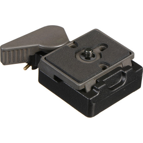 Manfrotto 323 RC2 System Quick Release Adapter with 200PL-14 Plate for Point and Shoot Cameras, Spotting Scopes