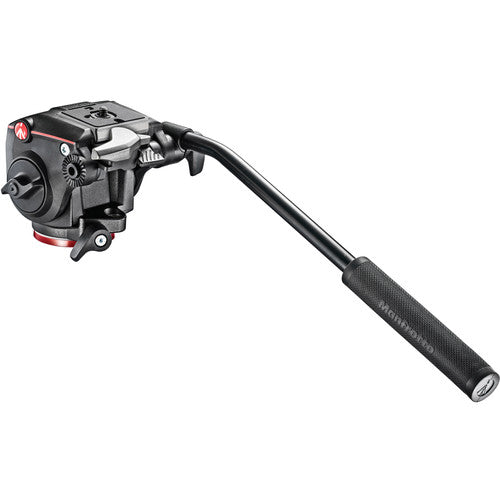 Manfrotto MHXPRO 2-Way Fluid Head, Pan-and-Tilt Head with 200PL-14 Quick Release Plate