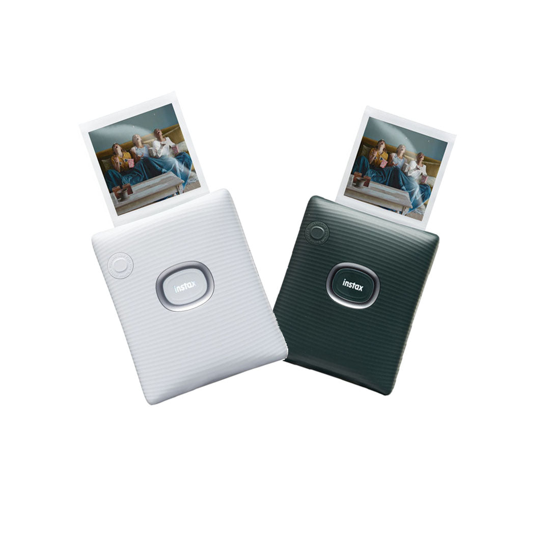 FUJIFILM Instax SQUARE Link Smartphone Photo Printer with Bluetooth 4.2 Connectivity via Mobile App, AR Effects, and Fun Customizable Prints