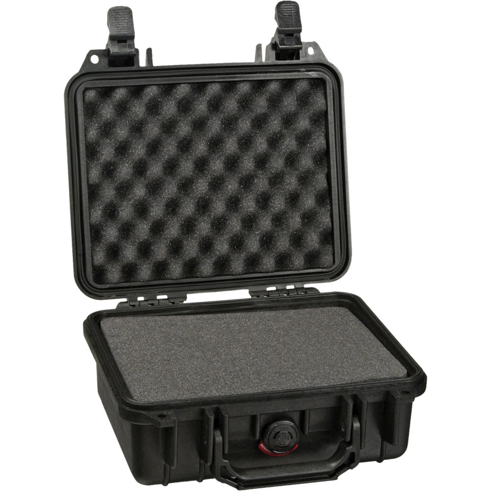 Pelican Protector Case Watertight Dustproof Hard Case with Pick N' Pluck Foam Automatic Pressure Valve | Model 1200