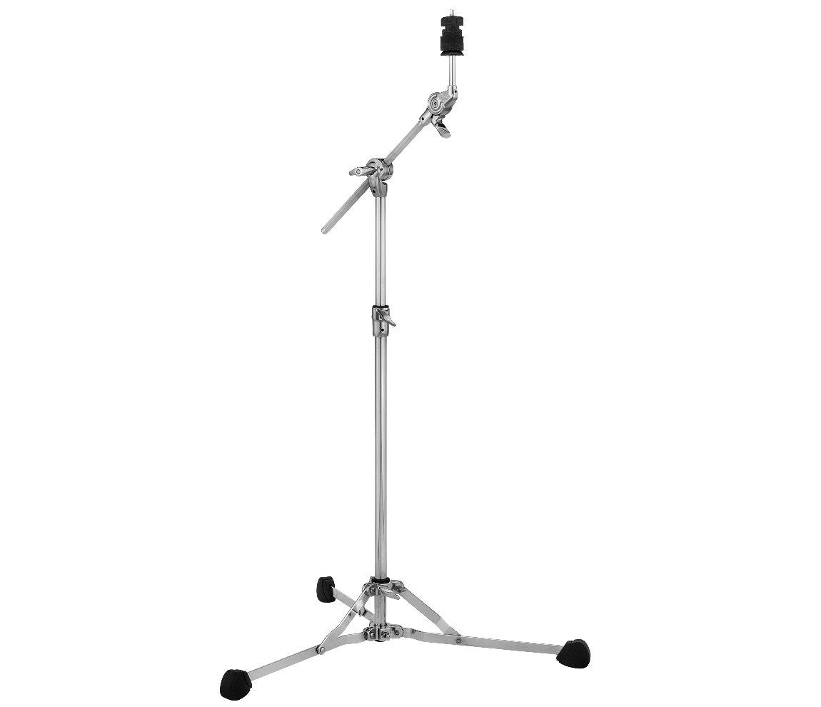 Pearl BC-150S Single Braced Cymbal Boom Stand Flat Based Portable with Convertible Tripod
