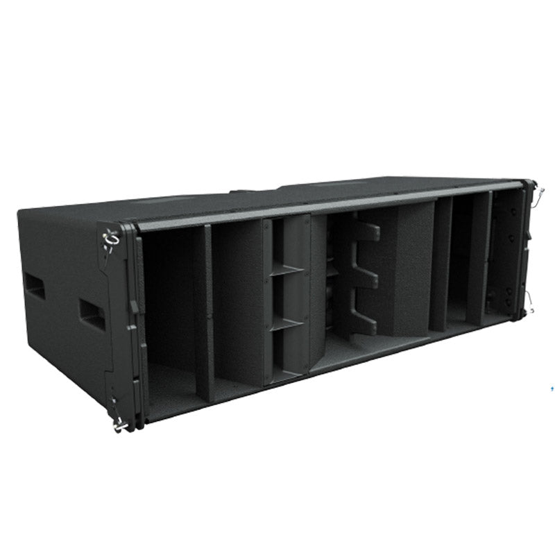 Martin Audio WPL-PU 2 x 12" Weatherized 3-Way 52Hz Passive Bi-Amp Line Array Speaker with Multi-Channel and Class D Amplification, DSP