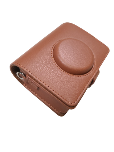 Pikxi Fujifilm Instax Mini Evo Portrait & Landscape PU Leather Camera Case Style Sling Bag