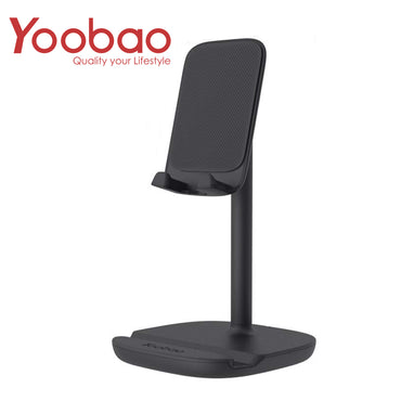 Yoobao B1 Desktop Phone and Tablet Stand Holder for All Smartphones and Tablets (Black, White)