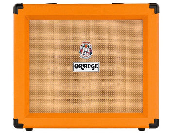 Orange Amps Crush 35RT Watt Guitar Combo Amplifier with 4- Stage Preamp, Active 3 Band EQ and CabSim-loaded Headphone Output for Electric Guitars (Orange, Black)