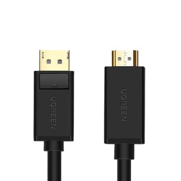 UGREEN 4K DisplayPort Male DP to Male HDMI Cable Full HD 30Hz HDTV Cord for TV, PC, Laptop, Projector (2M) | 10202 |