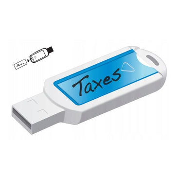 Lexar 16GB JumpDrive V20 USB 2.0 Flash Drive with Write-on Labels | LJDV20-16GABAP3