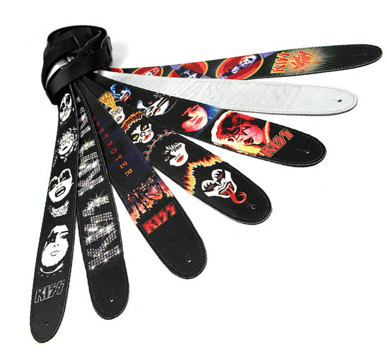 Kiss on sale guitar straps