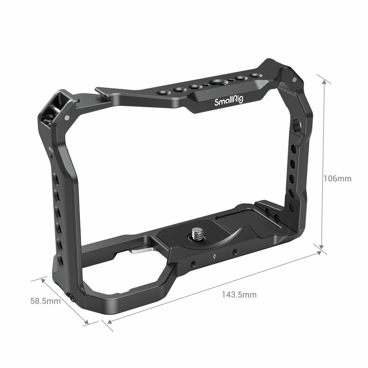 SmallRig Lightweight Camera Cage with ARRI-Style Accessory Mount for Sony A7 III A7R III A9 Cameras | Model - 2918
