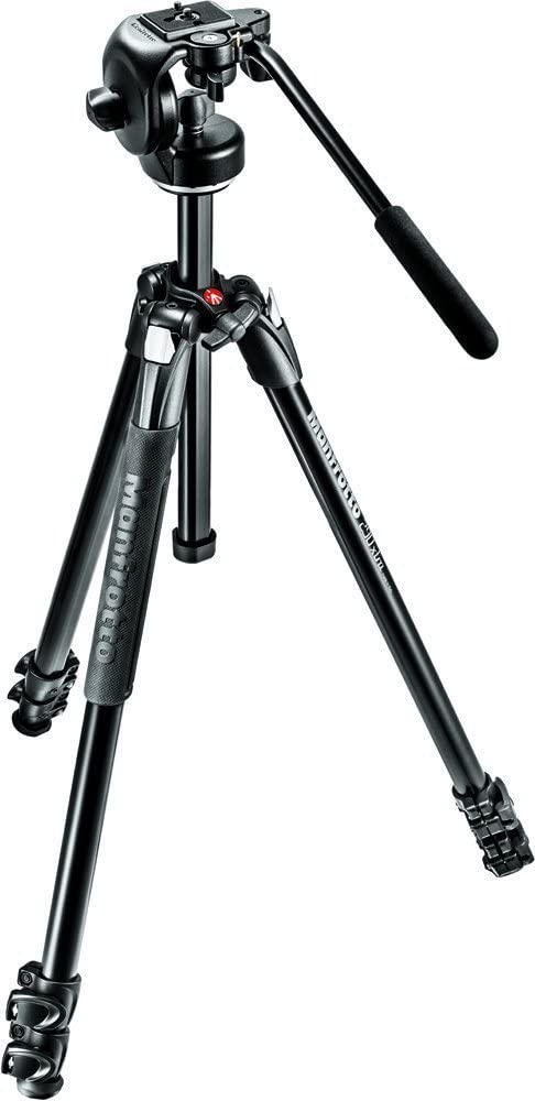 Manfrotto 290 Xtra Aluminum Tripod with 128RC Micro Fluid Video Head