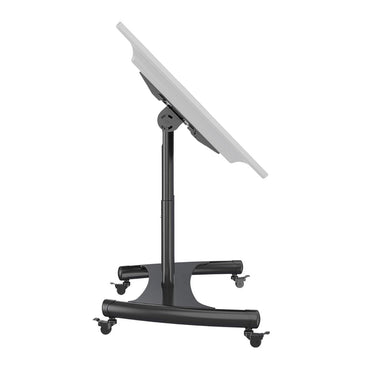 NB North Bayou AVA50 32"- 70" with 45kg Max Payload and 90 Degree Tilting  TV Mobile Cart Stand with Wheels with Reduced Height and Cable Management System for LCD LED Flat Screen TV Television