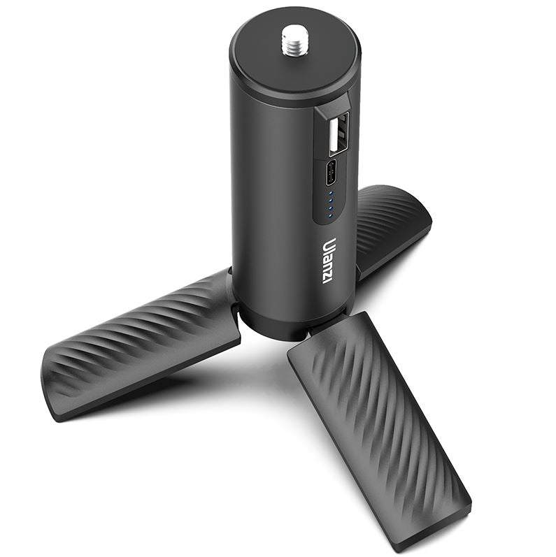 Ulanzi BG-4 5000mAh Selfie Stick Power Bank 12W Hand Grip For Phone, Camera DSLR Smartphone Charger Power Bank