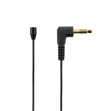 JOBY Wavo Lav PRO Omnidirectional Clip-On Condenser Lavalier Lapel Microphone with 3.5mm TRS Output, Foam Windscreen, Carrying Pouch for Cameras, Audio Recorders and Smartphones | 1718