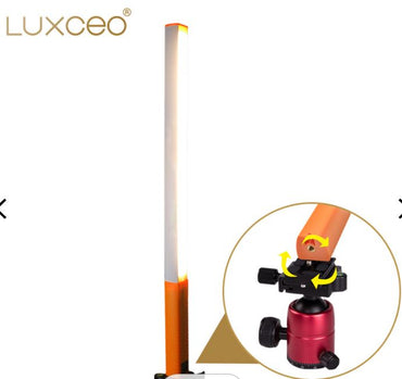 Luxceo Q508D LED Light Bi-Color 3200K-5600K Photography Lights for Photoshoot Indoor Outdoor