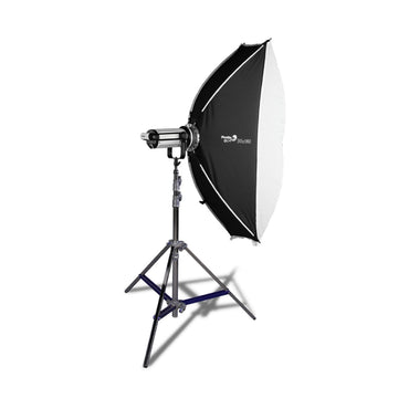 Phottix PH83727 G-Capsule 30 x 140cm EZ-Up Modifier Panoramic Rectangular Softbox with One Push Release Unlock Button, Heat-resistant Fabric Material and Bowens Mount for Photography