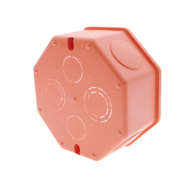OMNI Surface Type PVC Junction Box Fire Retardant with Mounting Screw, Shock Resistant | WSJ-001