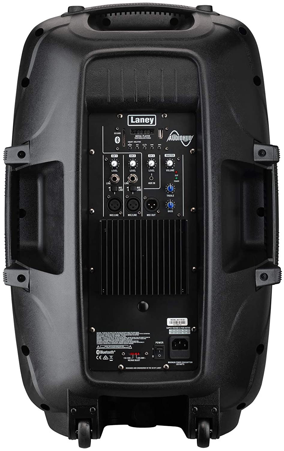 LANEY AH115-G2 AudioHub Series Active Moulded Speaker with Bluetooth