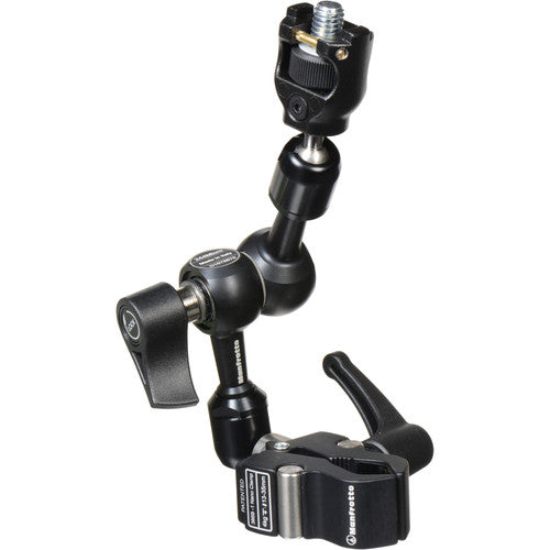 Manfrotto 244 MicroKit Anti-Rotation Aluminum Friction Arm, Black