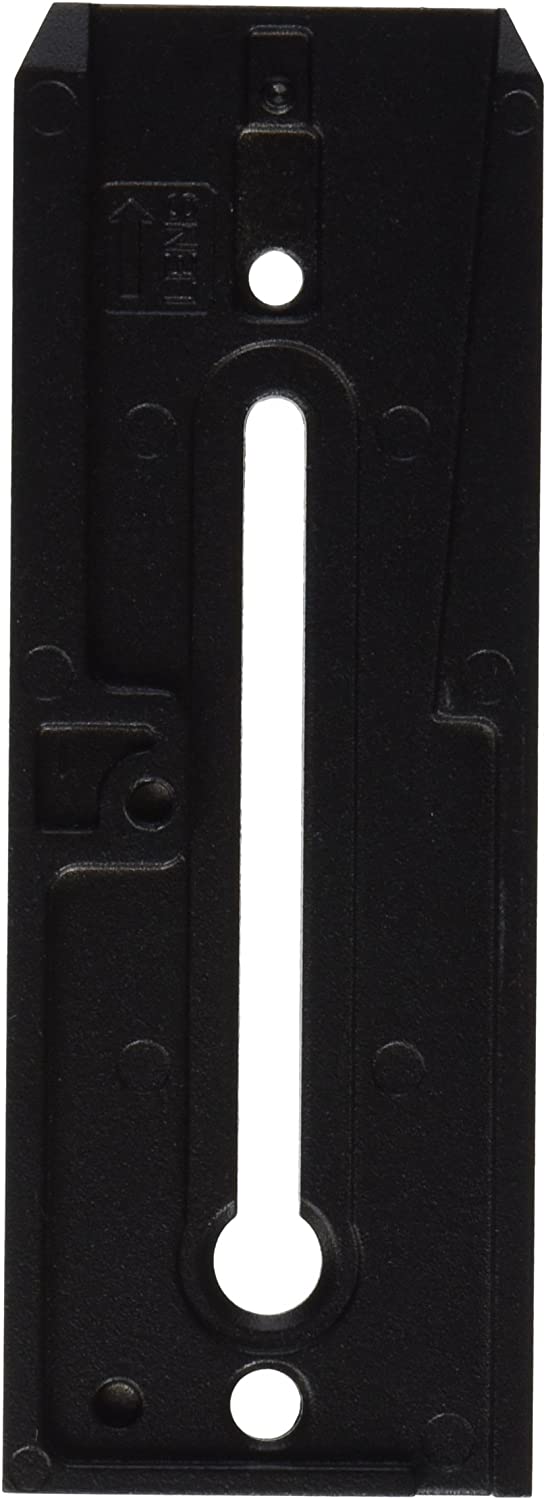 Manfrotto 504PLONG Long Quick Release Video Camera Mounting Plate for 504 Fluid Head, Black