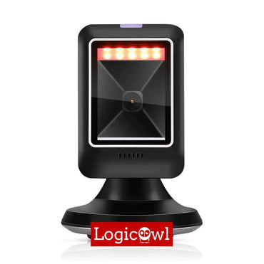 LogicOwl OJ-MP6300 1D 2D QR Desktop Barcode Platform Scanner USB Wired Barcode Reader for PC, Windows, Mac, Android, POS