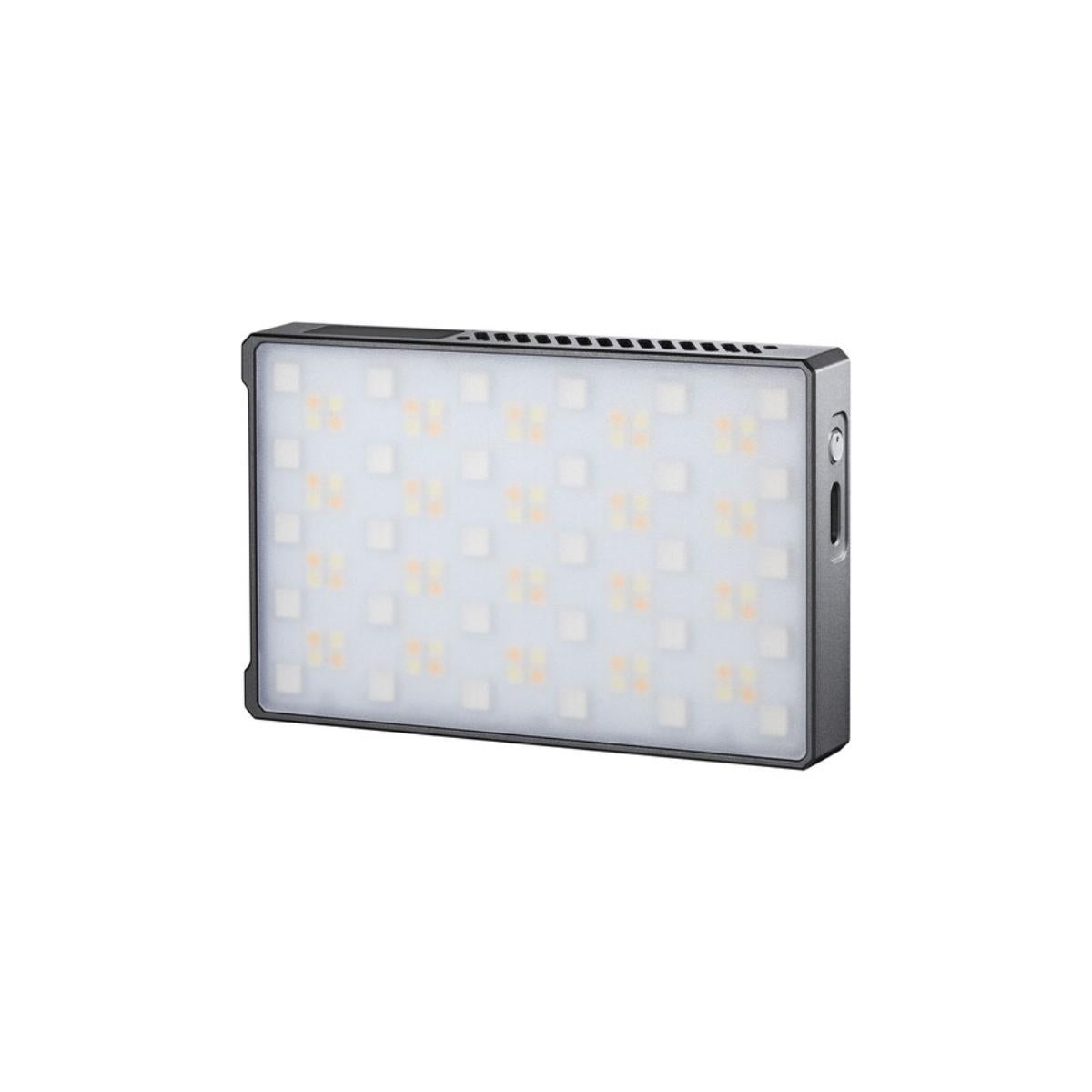 Godox C5R RGBWW Magnetic Compact LED Fill Light with 2500-8500K Color Temperature, Bluetooth App Control, Built-in Effects